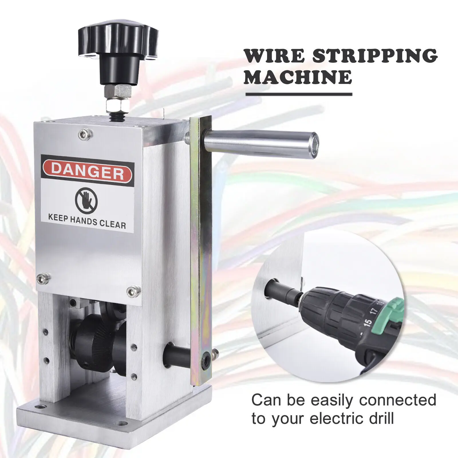 Manual Scrap Wire Stripper Wire Stripping Machine for Copper Recycling