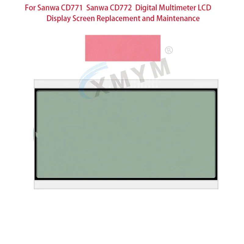 For Sanwa CD771 Sanwa CD772 Digital Multimeter LCD Display Screen Replacement and Maintenance