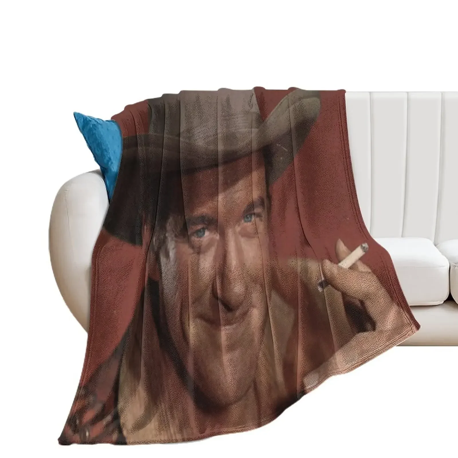 Gunsmoke Throw Blanket Decorative Beds Comforter Multi-Purpose Baby Blankets