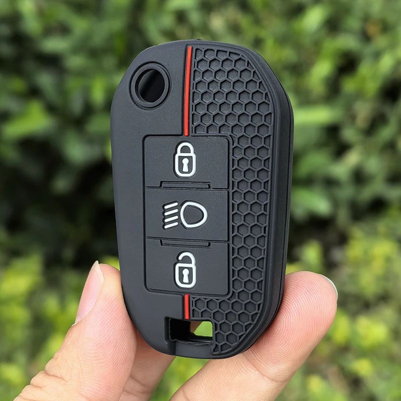 Silicone Car Key Case Cover For Citroen C5 C3 C4 C8 Berlingo For Peugeot Partner Rifter 208 308 508 407 2008 3008 3008 Expert