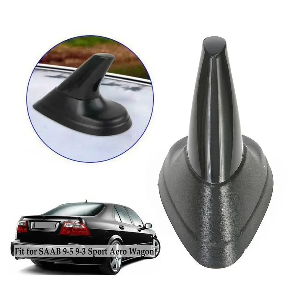 1PC Look  Fin Aerial Dummy Antenna Fit For-AERO For-SAAB 9-3 9-5 93 95 Black Exterior-Shark Fin Aerial Virtual Antenna