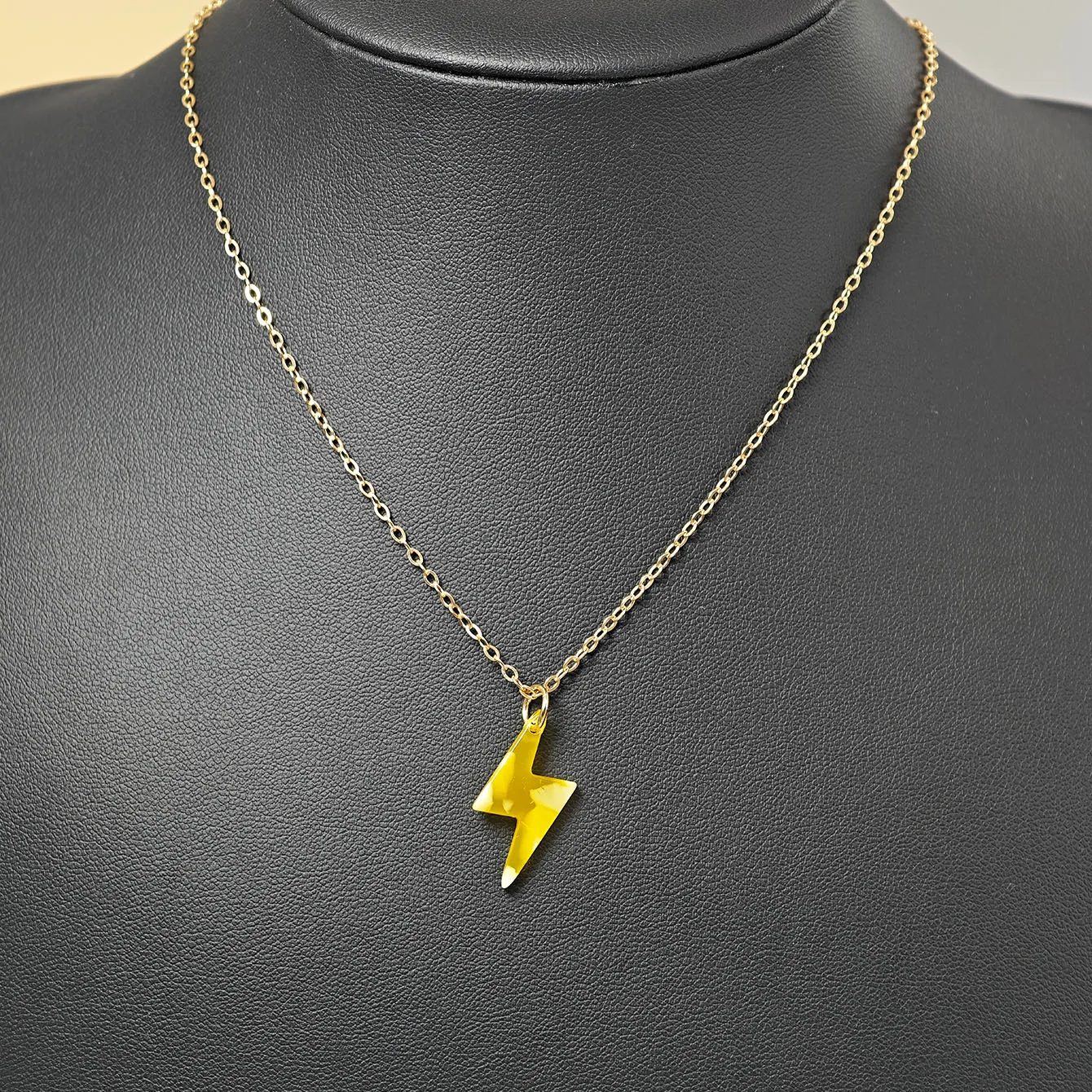 Multi Color Mixed Acrylic Gradient Lightning Shaped Pendants for DIY Jewelry