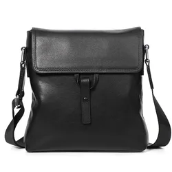 Luxury Designer Men Bag Genuine Leather Crossbody Bag For Men Ipad Korean Style Shoulder Bags For Teenager Messenger Bags Travel