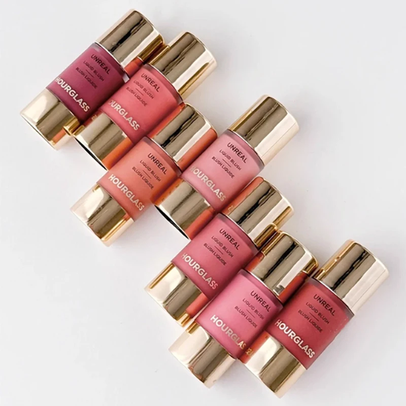 الساعة الرملية تسليط الضوء على سطع كتلة دوائر العين السوداء علامات بثرة السائل مسحوق أحمر الخدود الصلبة أحمر الشفاه مرآة لمعان اللون ماكياج #3