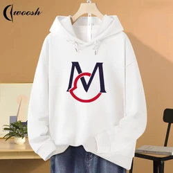 Korean Luxury Brand Fashion Pullover Graphic Print Graphic Tops Women Clothes Cotton Streetwear Plus Men Hoodies Free Shipping