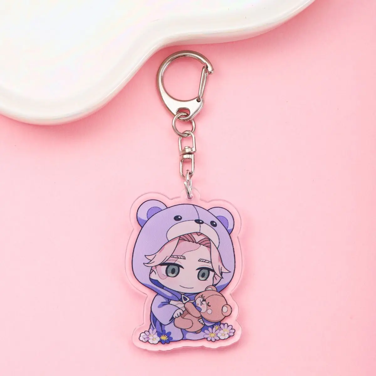 Anime Tokyo Revengers Acrylic keychain accessaries Cartoon funny Bag Pendant Gift cute bag charm Keyring Friends Fans Gifts