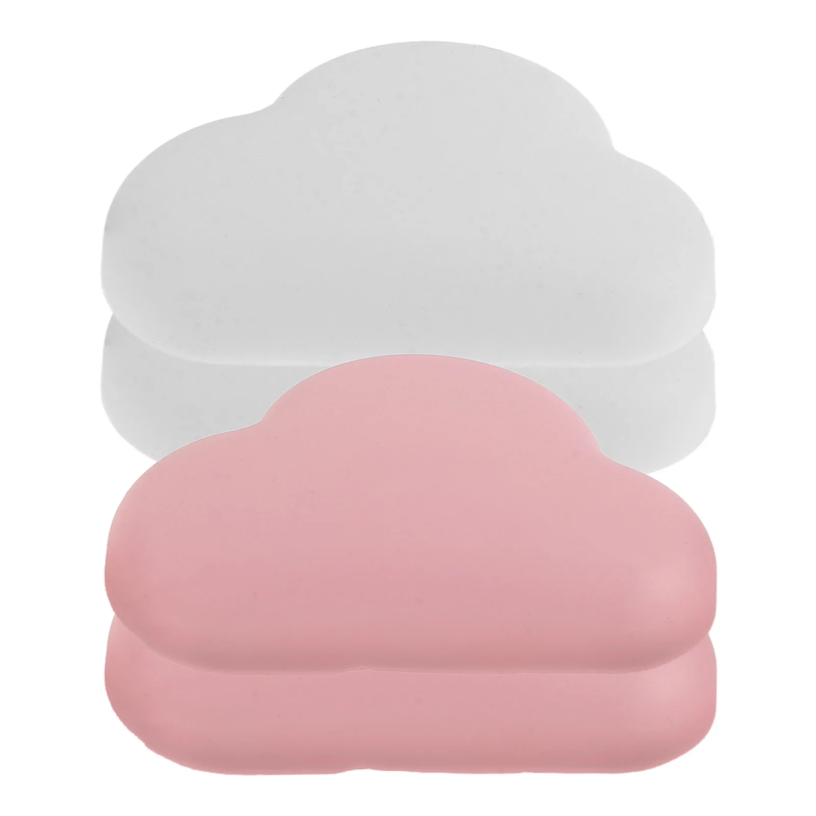 

4pcs Heart Shaped Self Adhesive Bumper Pads For Door Stopper Wall Protector Furniture Protection Home Office Supply