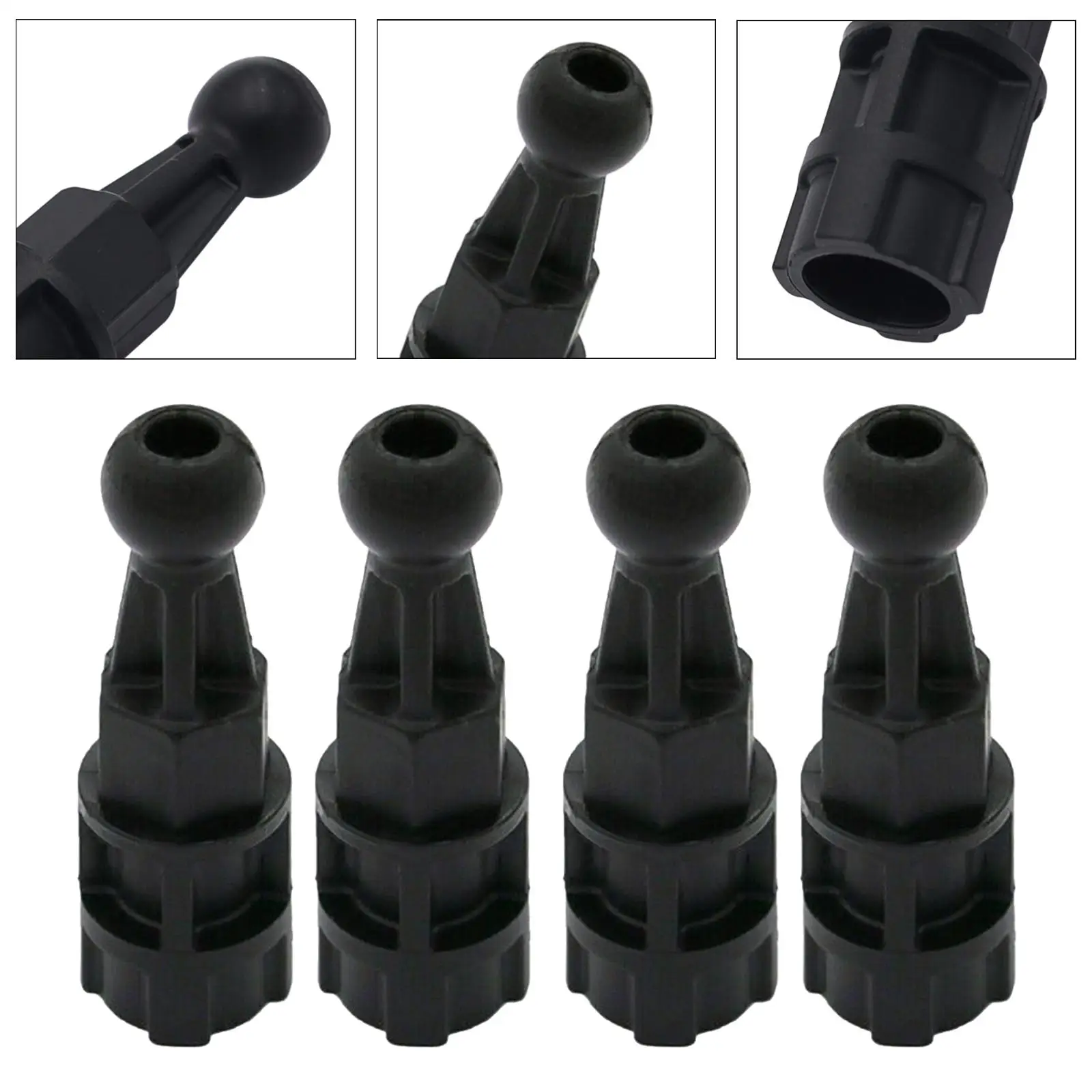 4 Pieces Engine Appearance Cover Ball Stud Accessories 4891847AA 04891847AA for Dodge Avenger Grand Caracan Caliber Charger