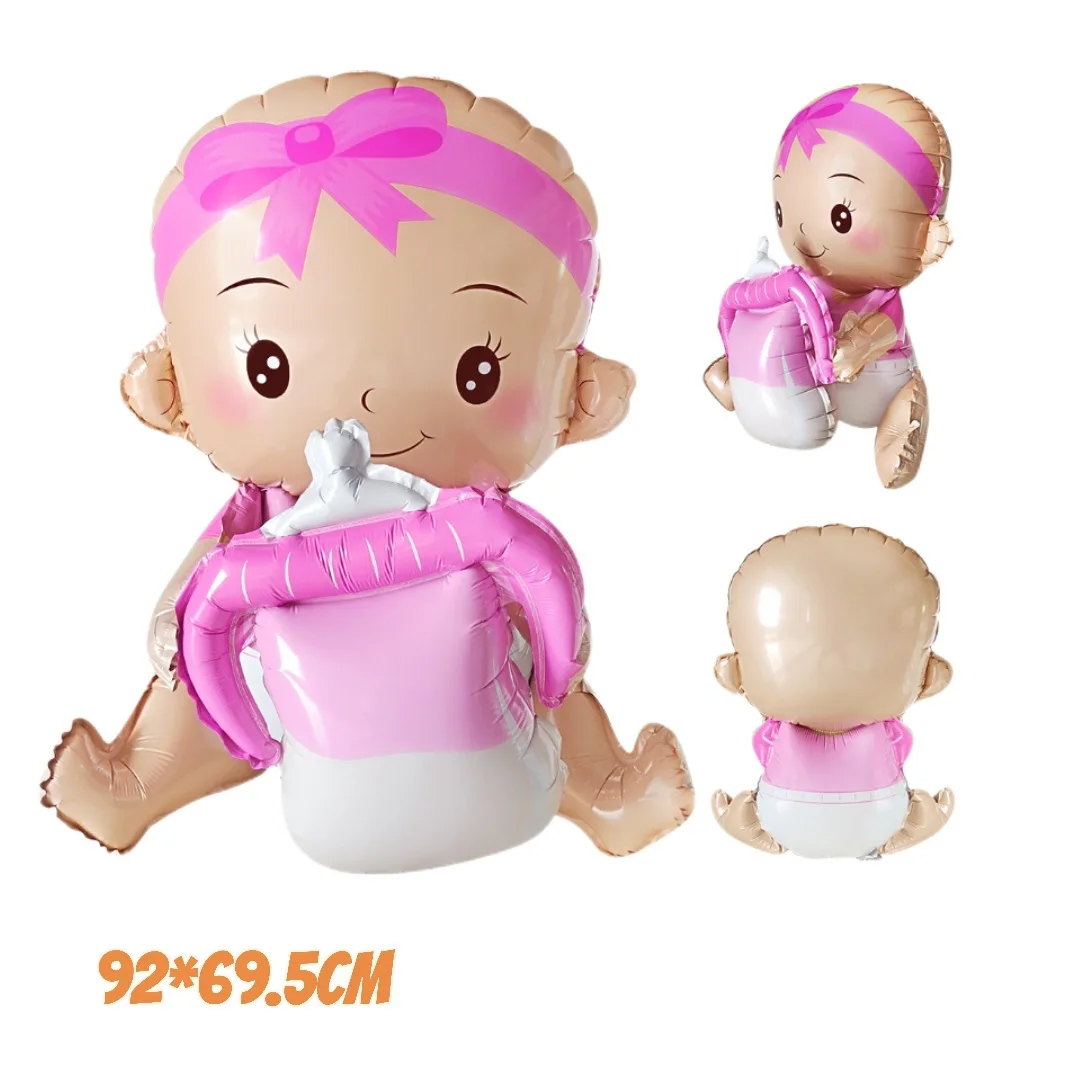 Baby Junge Mädchen Folienballon Geschlecht offenbaren Ballon Bär Helium Ballon Babyparty Geschenk Kinder Geburtstag Party Hochzeit Dekor Zubehör – Detail 1