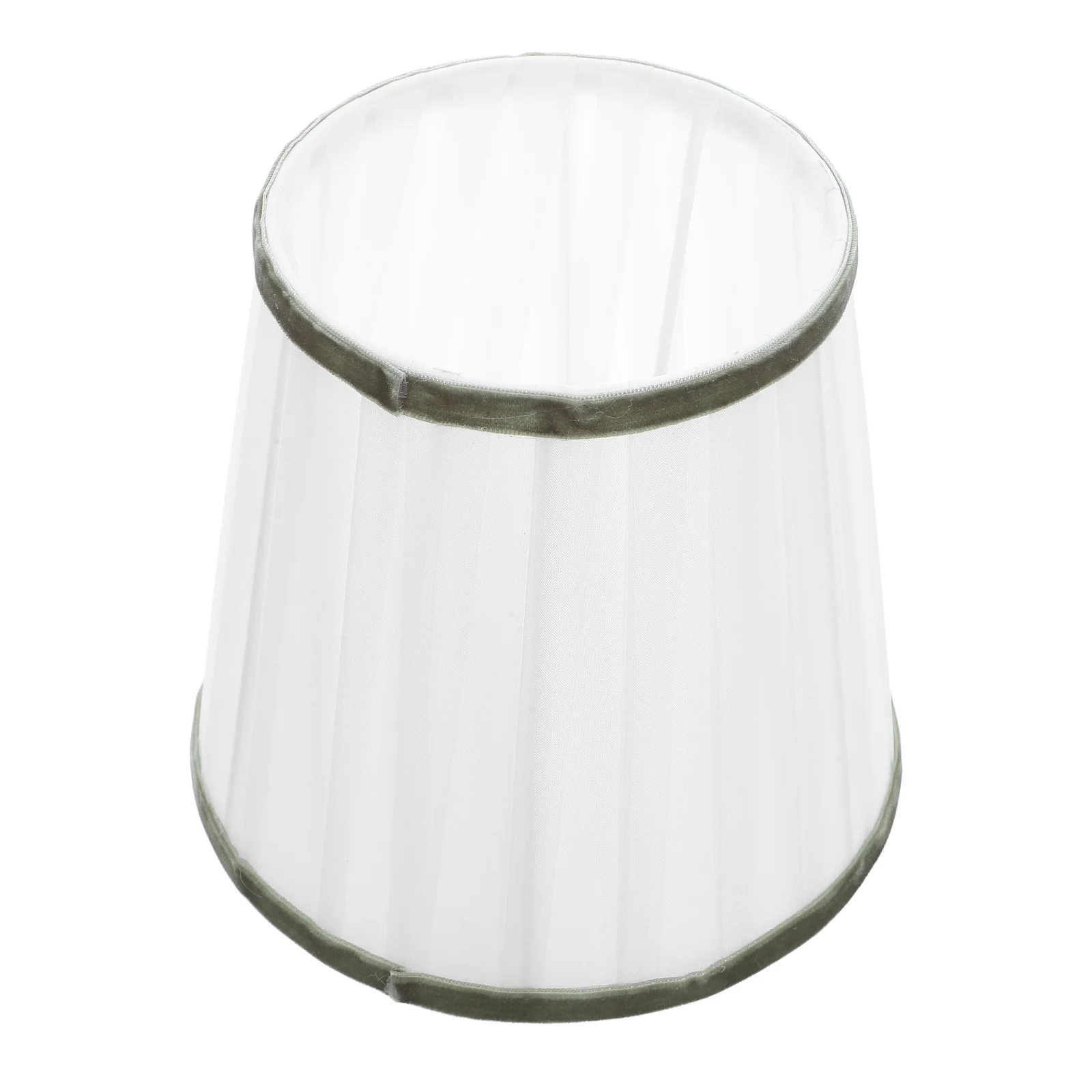 

Cloth Lampshade 17X16X12Cm Pleated Fabric Light Shade For Table Desk Bedside Lamp E27 Replacement Rustic Lamp Shade For