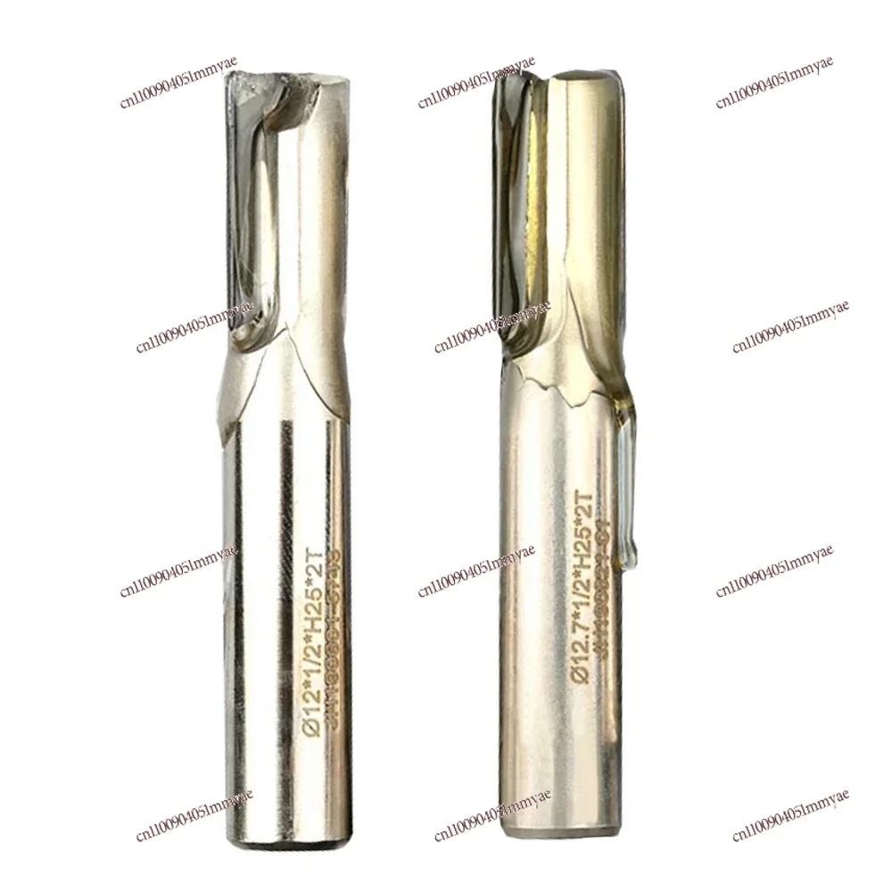 

PCD Straight Bit Diamond Milling Cutter Double-edged Straight Router Bit Melamine Board HPL Calcium Silicate Board MDF