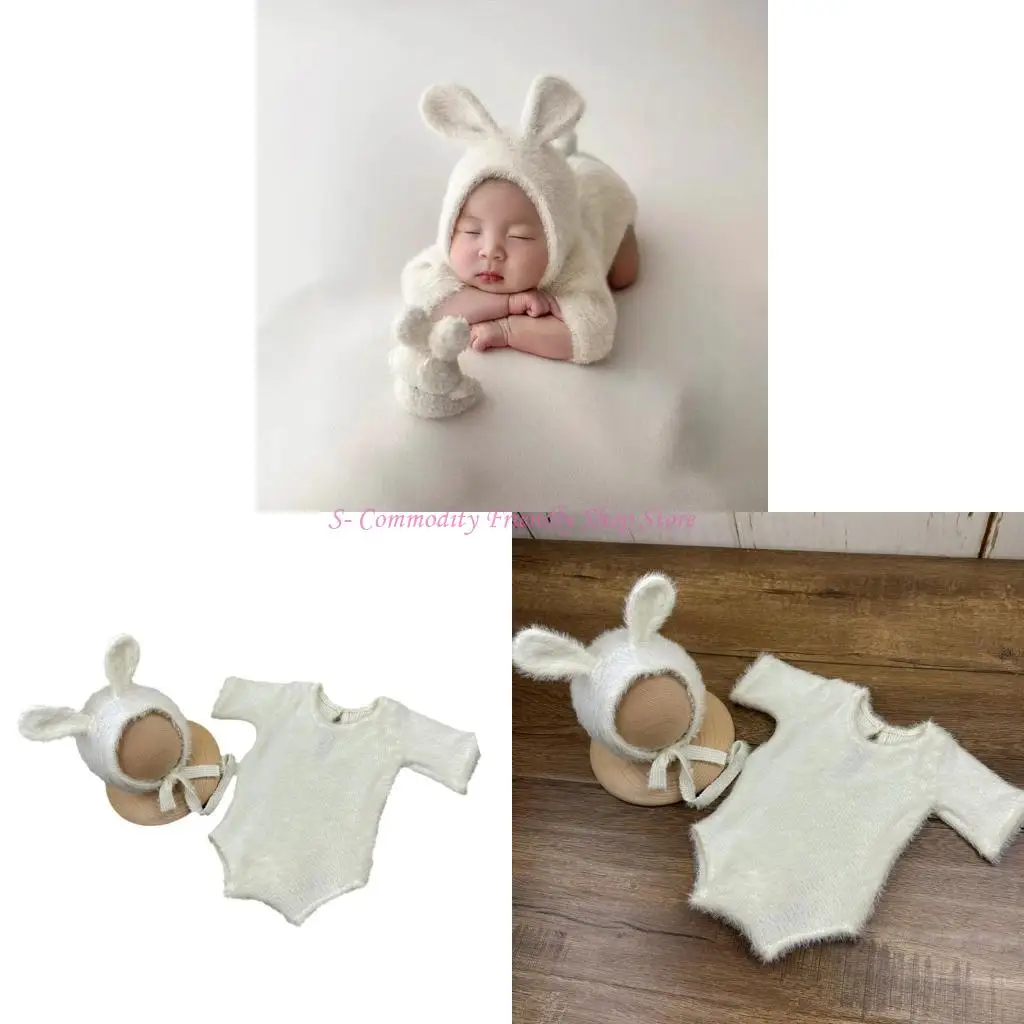 

85AE 0-1MONTH BABY PHOTORGY ROMPER И КРУМЕНТА