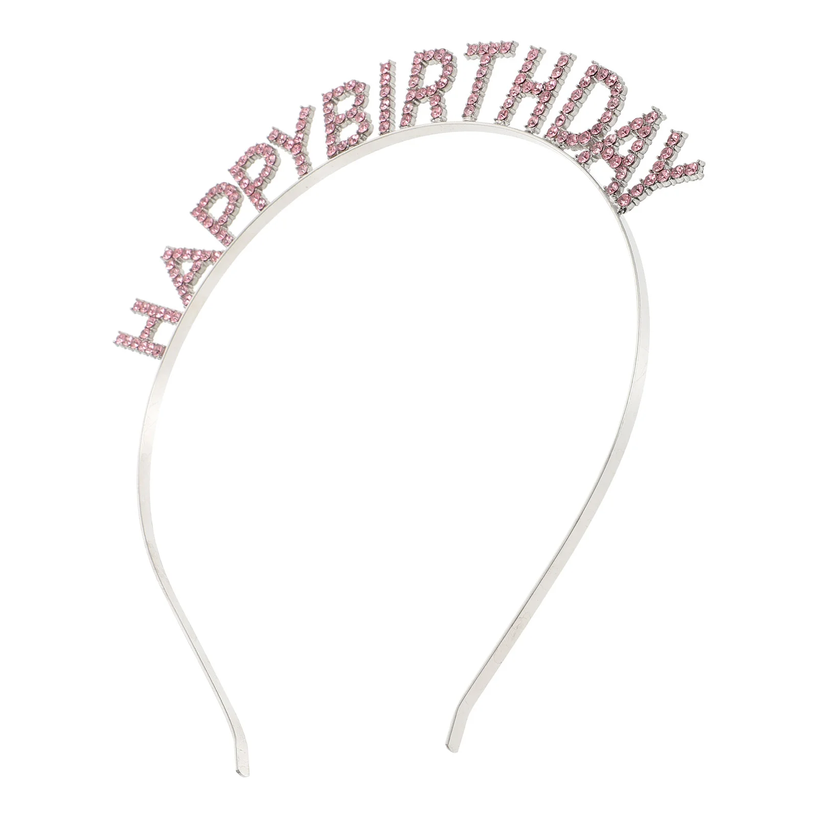 Happy Birthday Gifts Party Headband Hair Accessories Chic Rhinestone Design Headdress Miss