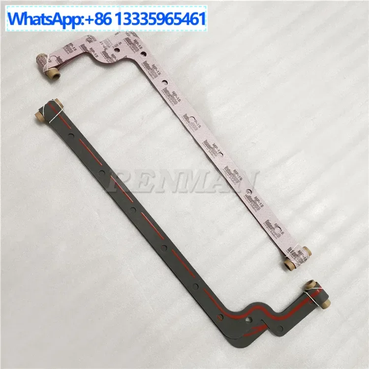 

4Pcs for Cummins NT855 oil pan gasket 3032861 loader forklift N14 sealing gasket 3406669