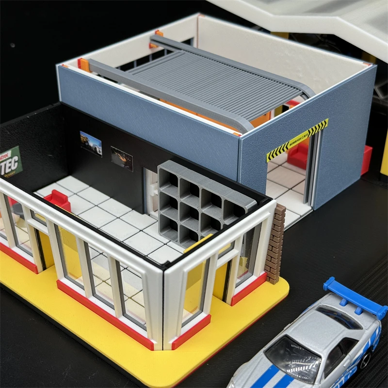 1/64 Scale TEJ'S GARAGE Model Miniature Assembled Model of