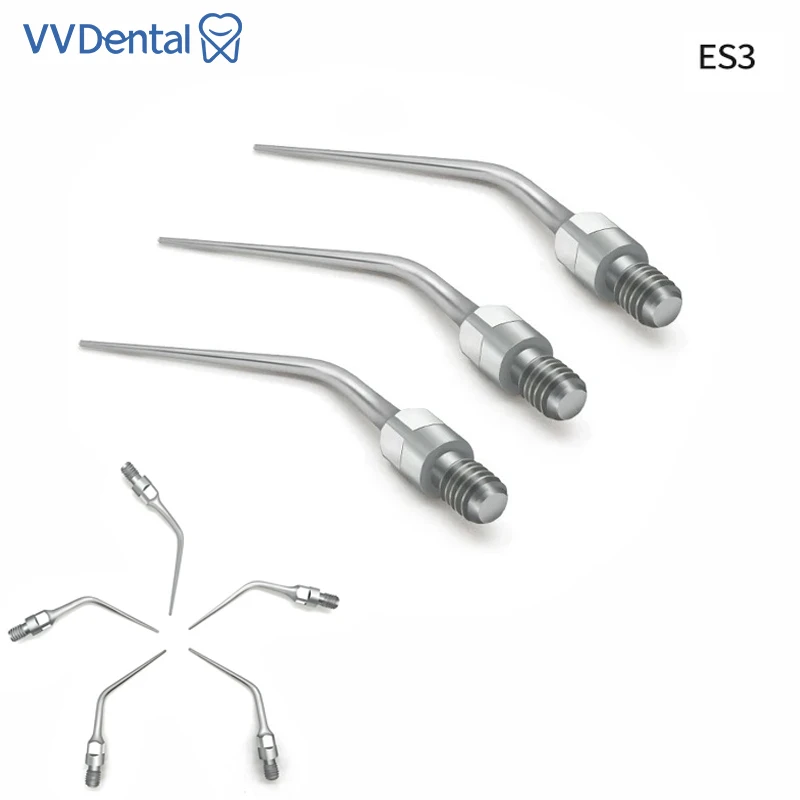 VVDental Dental Ultrasonic Scaler Tip Endo Perio Scaling Tips Fit SIRONA Ultrasonic Scaler Handpieces ES0/ES1/ES2/ES3/ES4