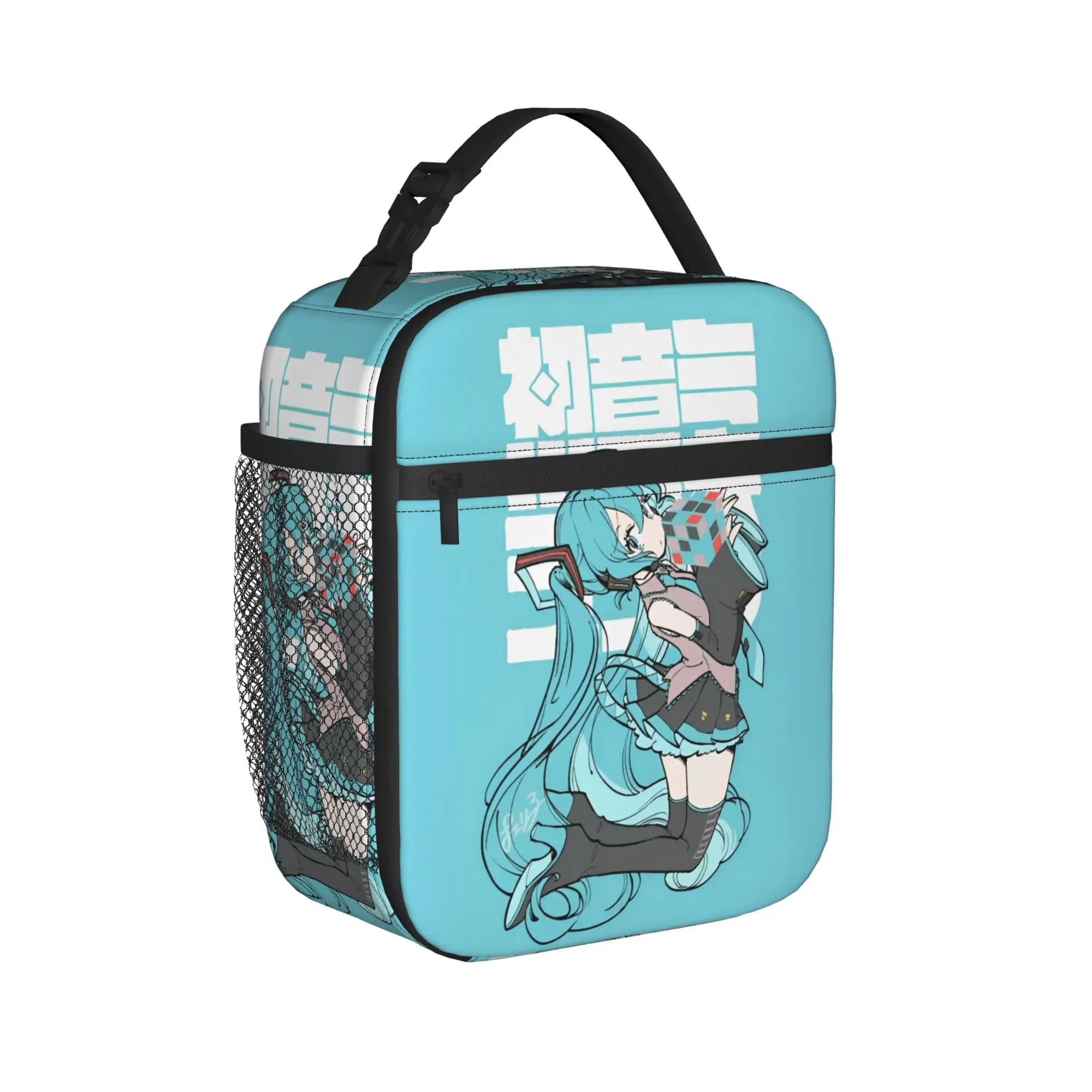 bolsa-termica-isolada-hatsune-miku-vocaloid-girl-recipiente-para-almoco-de-alta-capacidade-bolsa-termica-lancheira-escritorio-atividades-ao-ar-livre