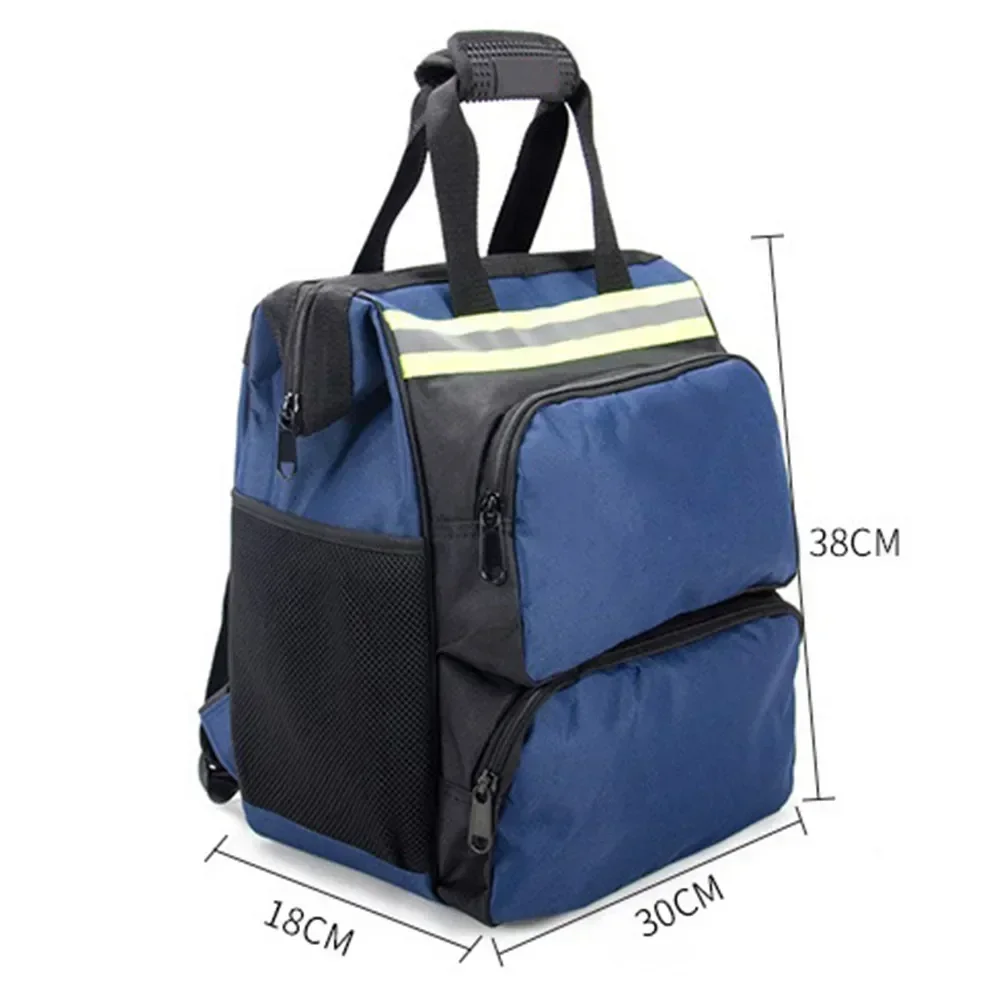 

Portable Thick Installation Maintenance Shoulder Electrician Wear-resistant Multifunctional Bag Special Tool Backpack Canvas