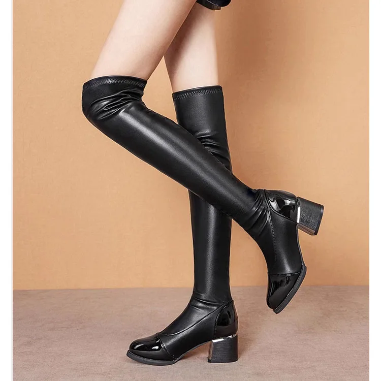 Spiel biegende Wellen Rover weibliche Cosplay Schuhe schwarze Stiefel Perücke Kopf bedeckung Uniform Requisiten Halloween Karneval Party für Frauen Mädchen