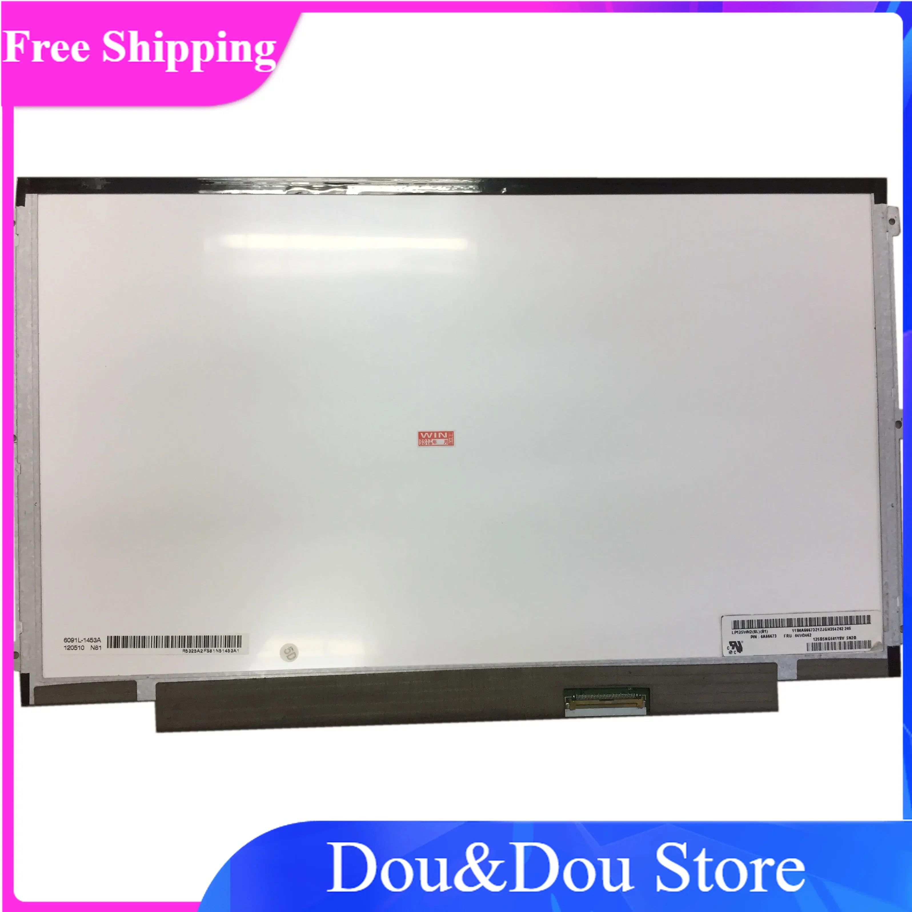 

LP125WH2 SLB1 fit LP125WH2 SLB3 SLT1 40 PIN IPS No-Touch LCD LED Screen