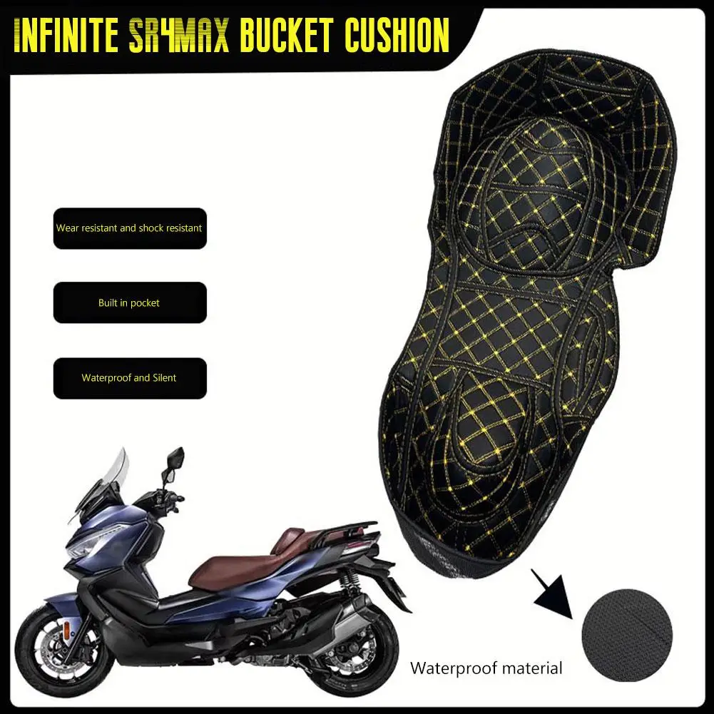 Motorcycle Seat Storage Box Liner Pad Protector Luggage Trunk Case Inner Pad For VOGE SR4MAX SR4 MAX 350 SR 4 MAX Accessories