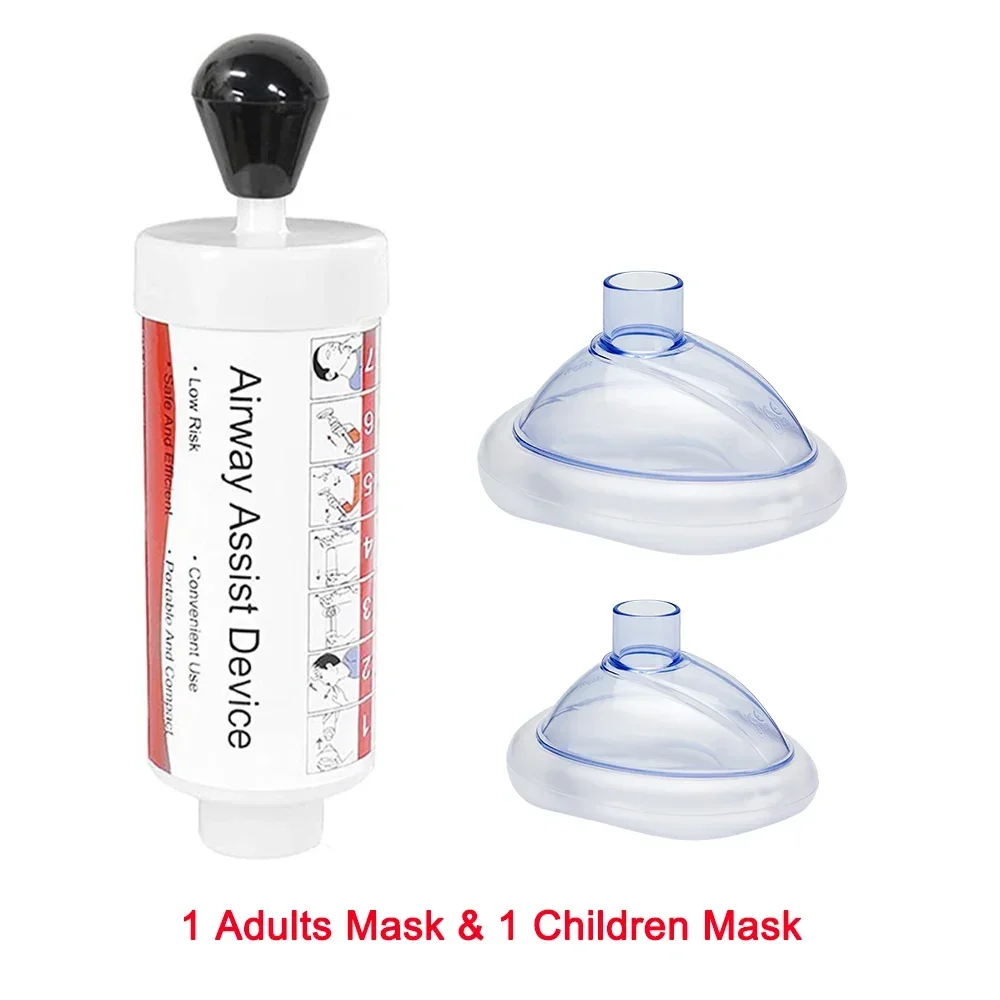 

Choking Device ChokingEmergency Life Saving Suction Vac Anti Choke Device First Aid Kit for Kids AdultsUpgrade