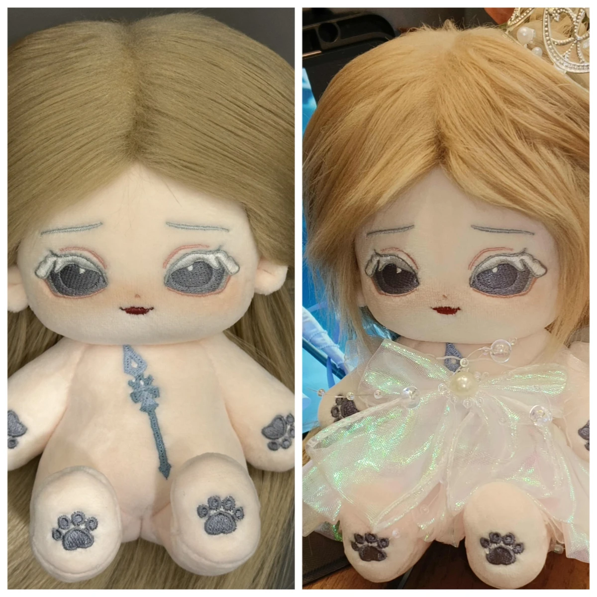 

20 см игра Identity V Naiad Grace плюшевая хлопковая кукла тело мультфильм платье Up плюшевая игрушка косплей фигурки фанатов рождественский подарок