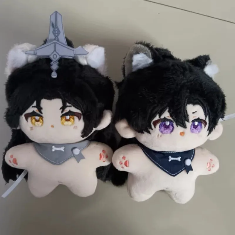

12cm The Husky and His White Cat Shizun Mo Ran Chu Wanning Plush Doll Starfish Body Stuffed Toy Cartoon Figure Keychain Pendant