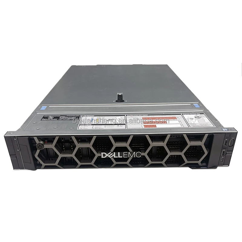 حامل خادم الكمبيوتر المستخدم موديل R740XD R750 R640 R440 R240 R340 1 تيرا بايت القرص الصلب Xeon يدعم معيار SQL Server 2022