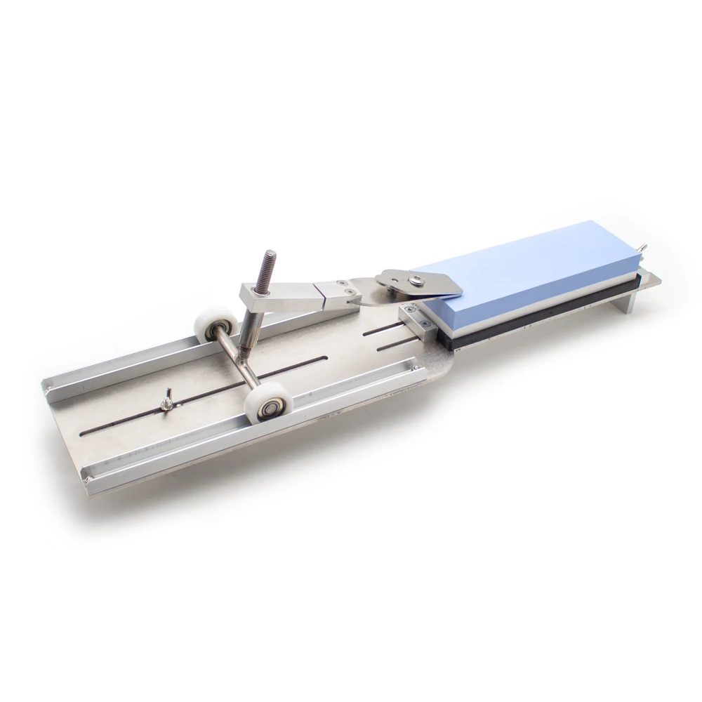 Sink Fixed Angle Knife Sharpener All Metal Knife Sharpening Stand Non-Slip Adjustable Kitchen Knife Scissors Sharpener Grinder