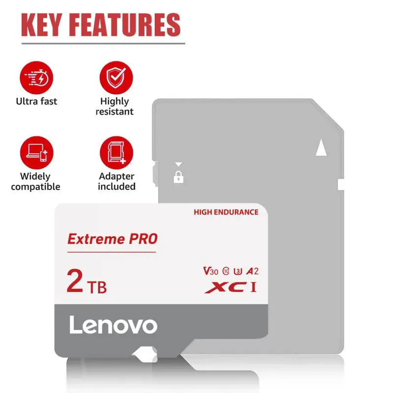 بطاقة لينوفو ميني إس دي عالية السرعة ، بطاقة ميكرو تي في إس دي ، بطاقة إس دي لتبديل نينتينو ، Ps5 ، 2 والي ، 1 ، جي بي ، واني جي بي ، جي بي ، جي بي ، فئة 10