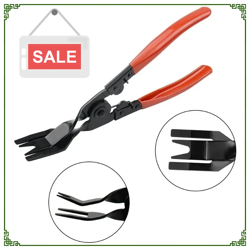 

1 шт., плоскогубцы для автомобильных зажимов, набор плоскогубцев для зажимов для панели, набор плоскогубцев для снятия крепежа, автофиксатор, зажим для отделки заклепок, инструмент для снятия заклепок, авто дверь, автомобильная обивка