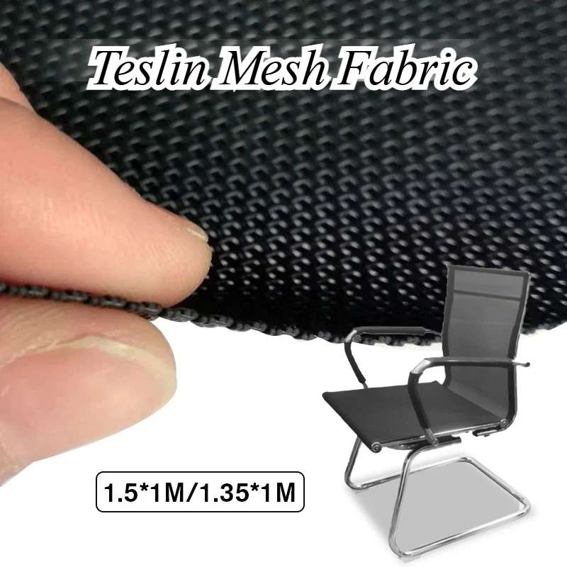 

Teslin Mesh Fabric Waterproof PVC for DIY Office Chair Pet Bed Encrypted Outdoor Beach Lounge Chairs Material By Metre