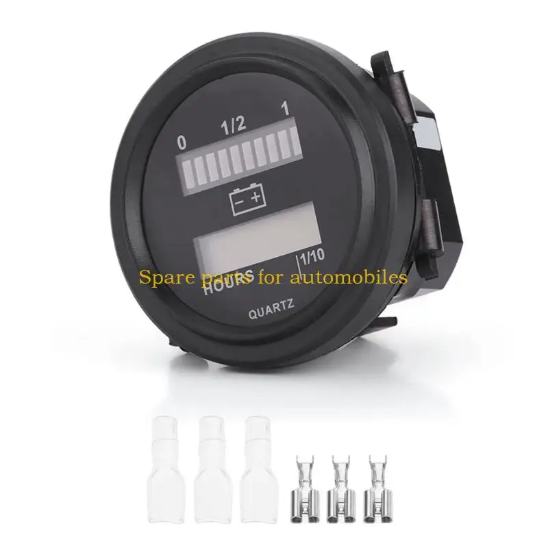 

H58F Water Resistant Universal ABS Battery Monitor Display And Operating Time Counter For Multiple Electric Vehicles
