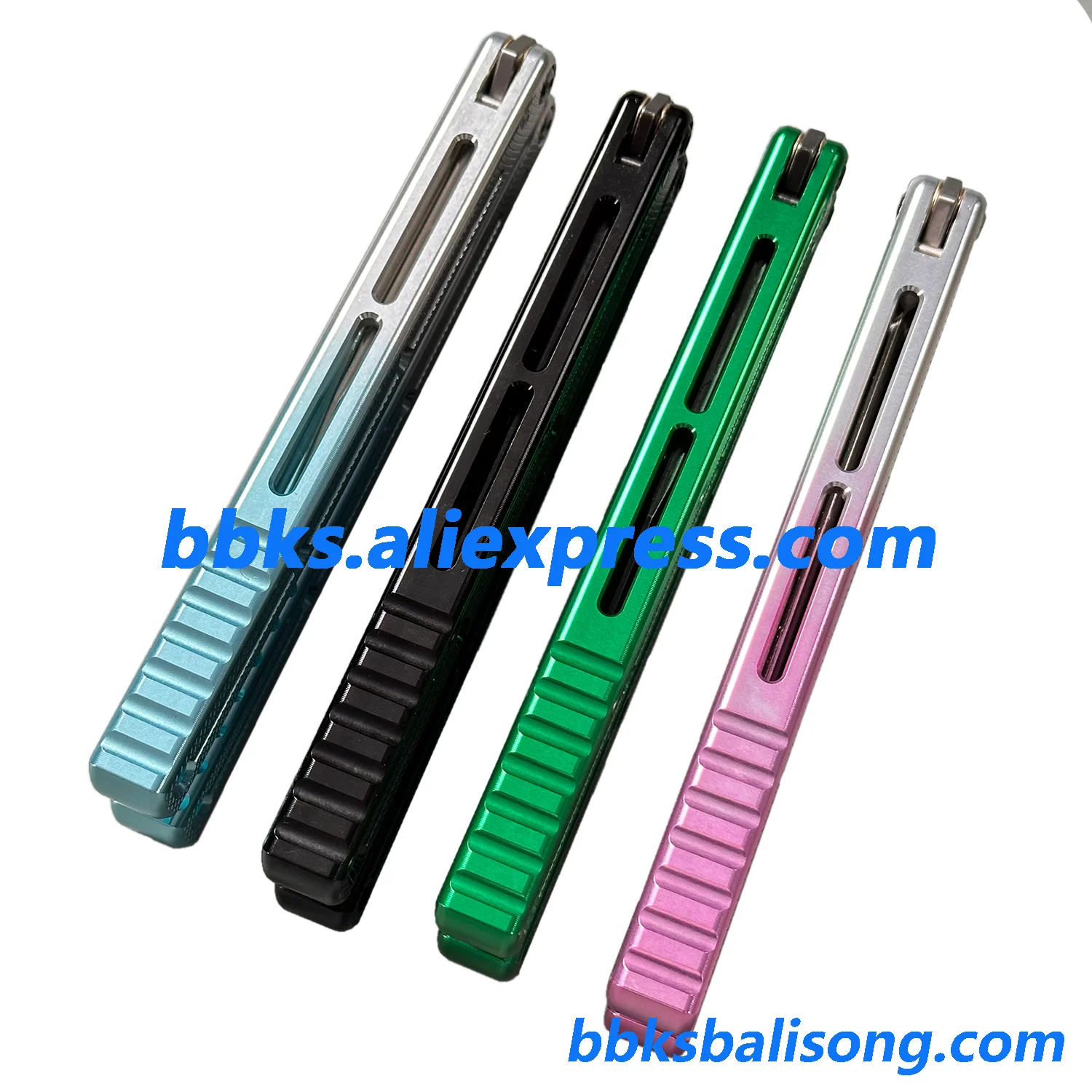 New Baliplus Kraken V3 Live Blade/False Edge Trainer Clone (Double-Slot Speed Channel Version）7075 Aluminum Handle