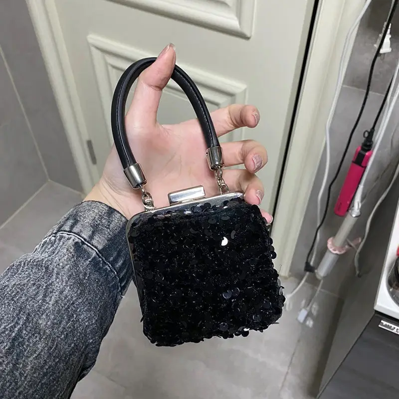 KK 2024 New Texture Small Square Women\'s Mini Cute Women\'s Chain Lipstick Handbag Crossbody ladies bag сумка pinko