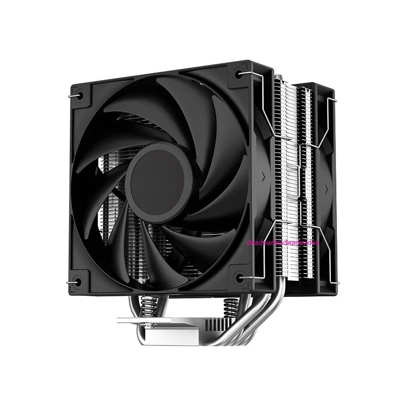 

AG400 nickel-plated four copper tube 12cm intelligent temperature control ARGB light cpu radiator