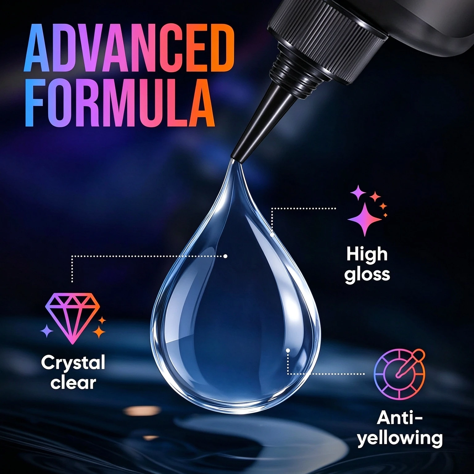 50G/100G/150G/200G UV-härtende – Liquid Uv Glue Kit Bewertung und Preis