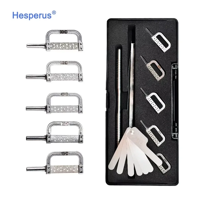2026 1Box High Quality Vertical Reciprocating Interproximal Stripping Orthodontics Handpiece Kit System Saw Spare