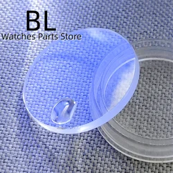 BLIGER 30.5mm 31.5mm Sapphire Watch Glass With AR Blue Coating Magnified Crystal Watch Parts Replacement For 40mm/43mm WatchCase