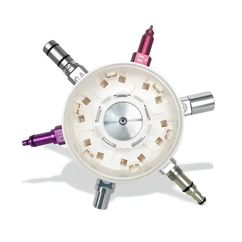 Professional Easy Lubrications Spray Cover Handpiece Care Oil Lubricator 6 Nozzles Adapter Fit for Any Standard Spray Can