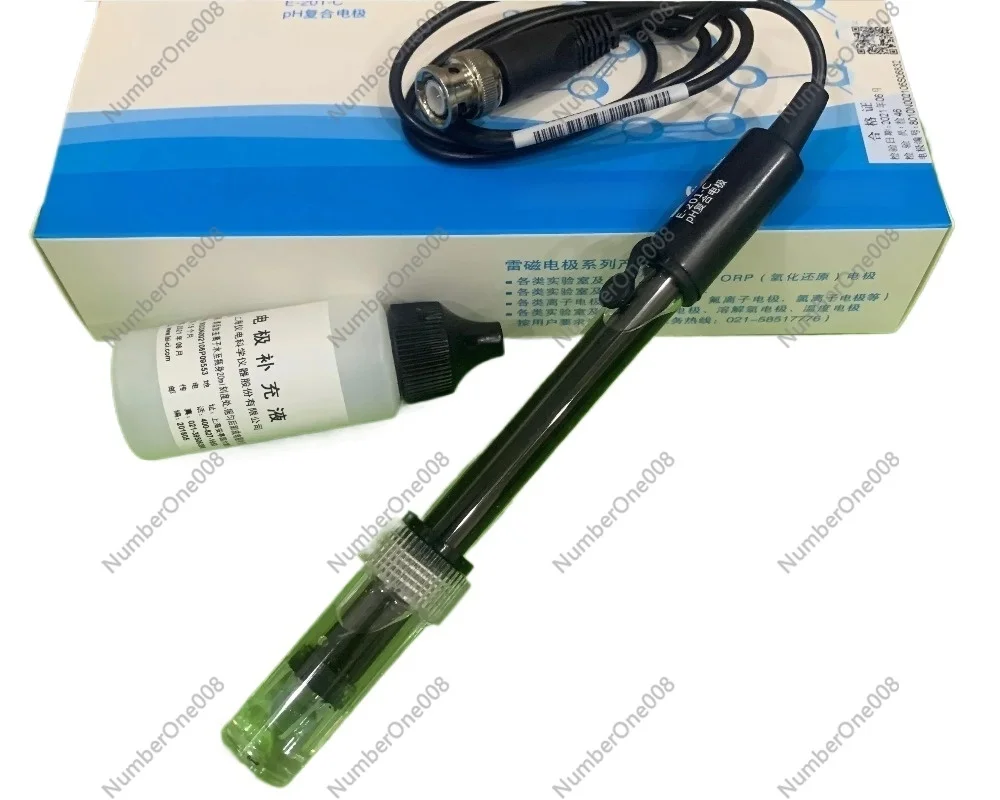 

Rechargeable pH Composite Electrode, Acid-Base Detection for Laboratory Use for e-201-c