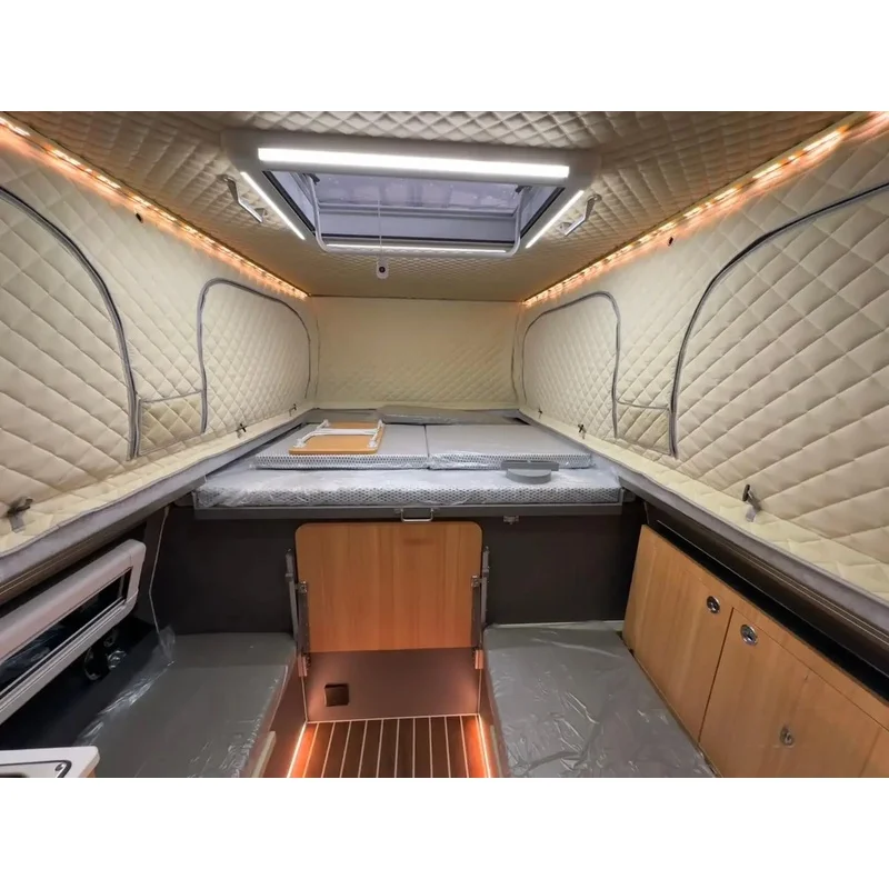 High Quality Automatic Pop Up Hardtop Roof Top Tent Universal Offroad Overlanding Camping Fit For Pickup Truck SUV view 6