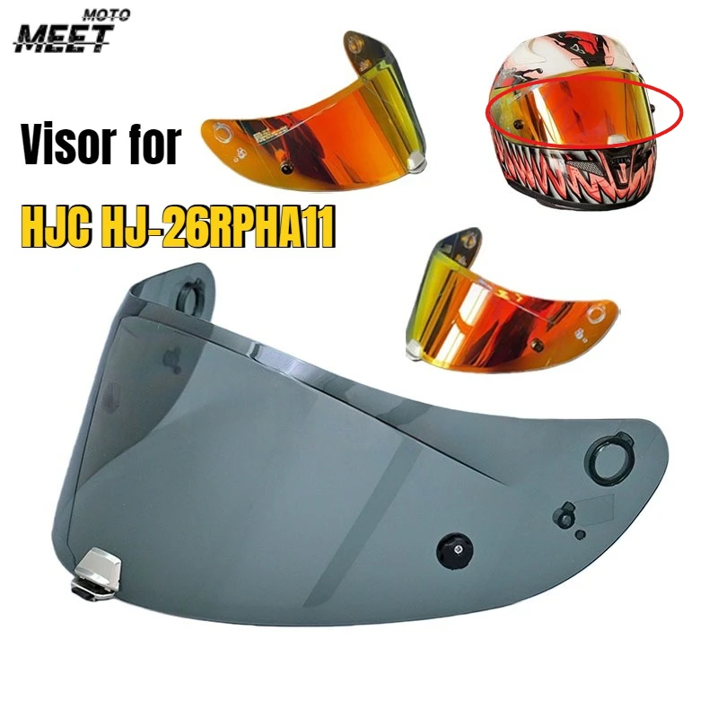 

Motorcycle Helmet Visor Lens for HJC HJ-26RPHA11 Anti-UV Anti-Scratch Dustproof Wind Shield Moto Parts