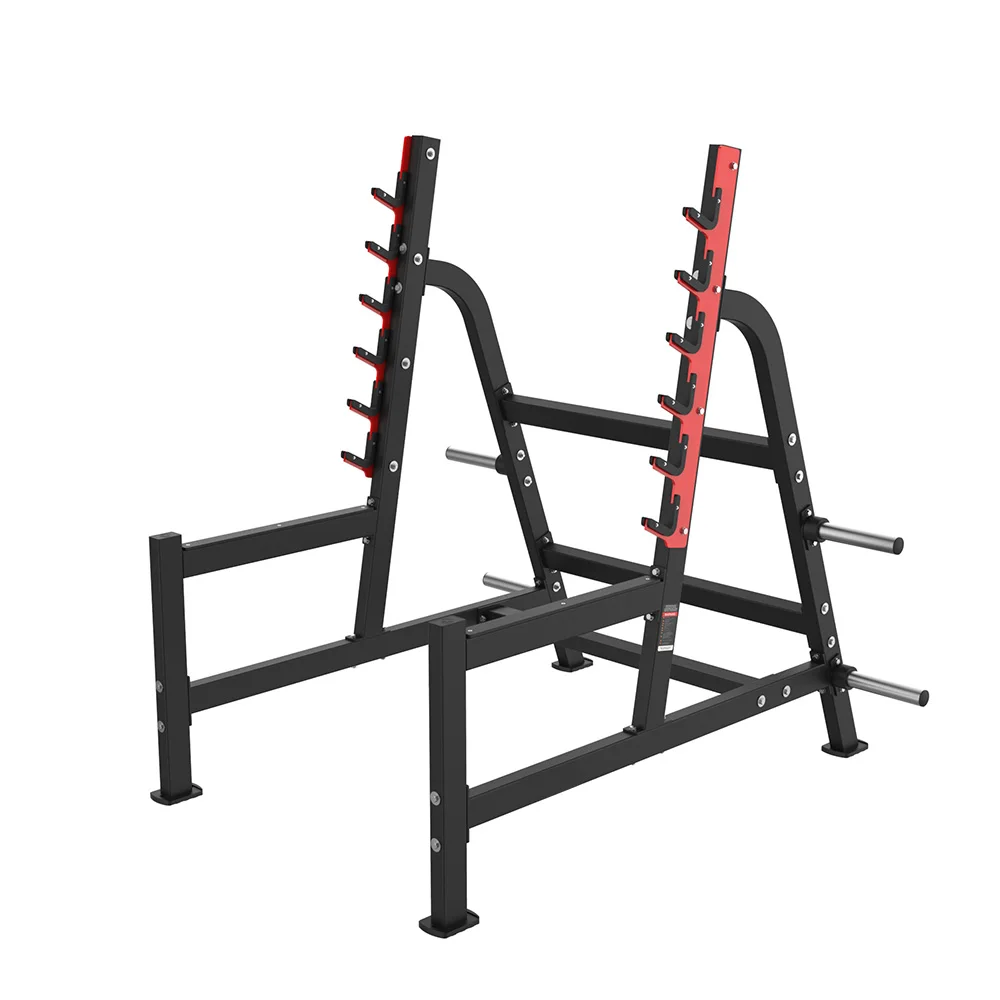 New Arrival Bodybuilding Fitness Equipment Exercise Trainer Plate Loaded Gym Equipment Squat Rack