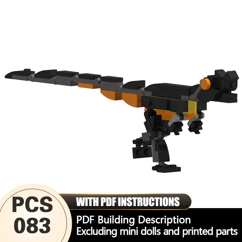 Set de Construcción Modular de Ceratosaurus de la Serie Animales de Creators, Bloques de Construcción MOC, Regalos Tecnológicos, Juguetes para Niños para Armar en Días Festivos