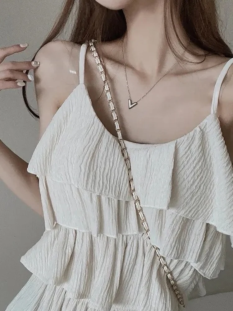 

Summer Faion Women's Chic V-ne Gored Hem Top with Elastic Wide Leg Pants Long Pants Set Ele Ladylike Sle