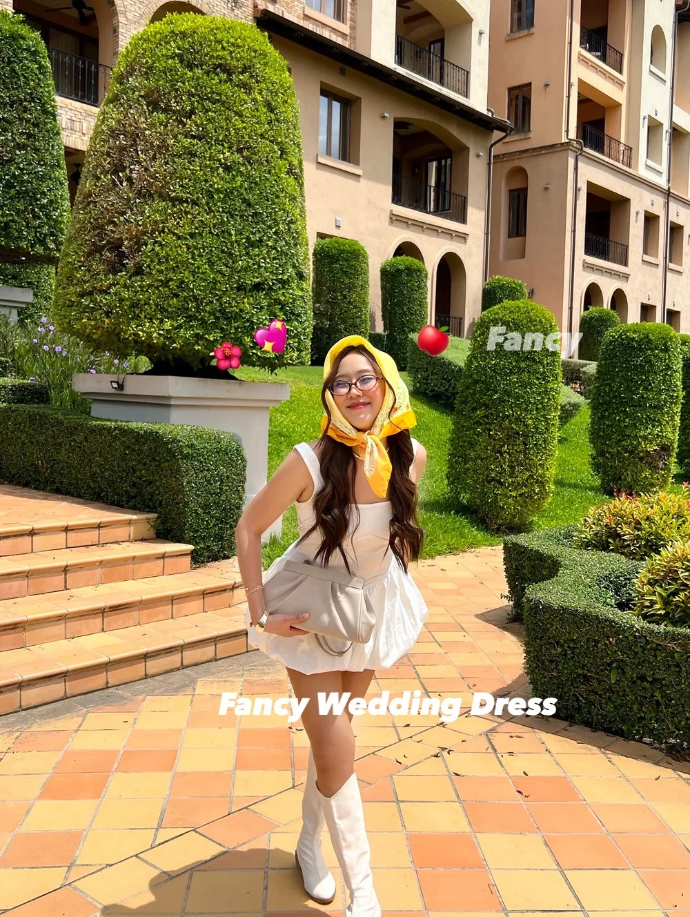 يتوهم لطيف البسيطة فستان سهرة قصير التفتا ألف خط الحفلة الراقصة الرمز البريدي الخلفي مخصص