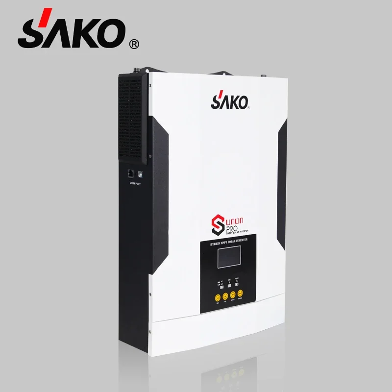 Sako New Design Sunon Pro 3.5Kw 12V 220V 50Hz 60Hz Generator Power Off Grid Solar Hybrid Inverter