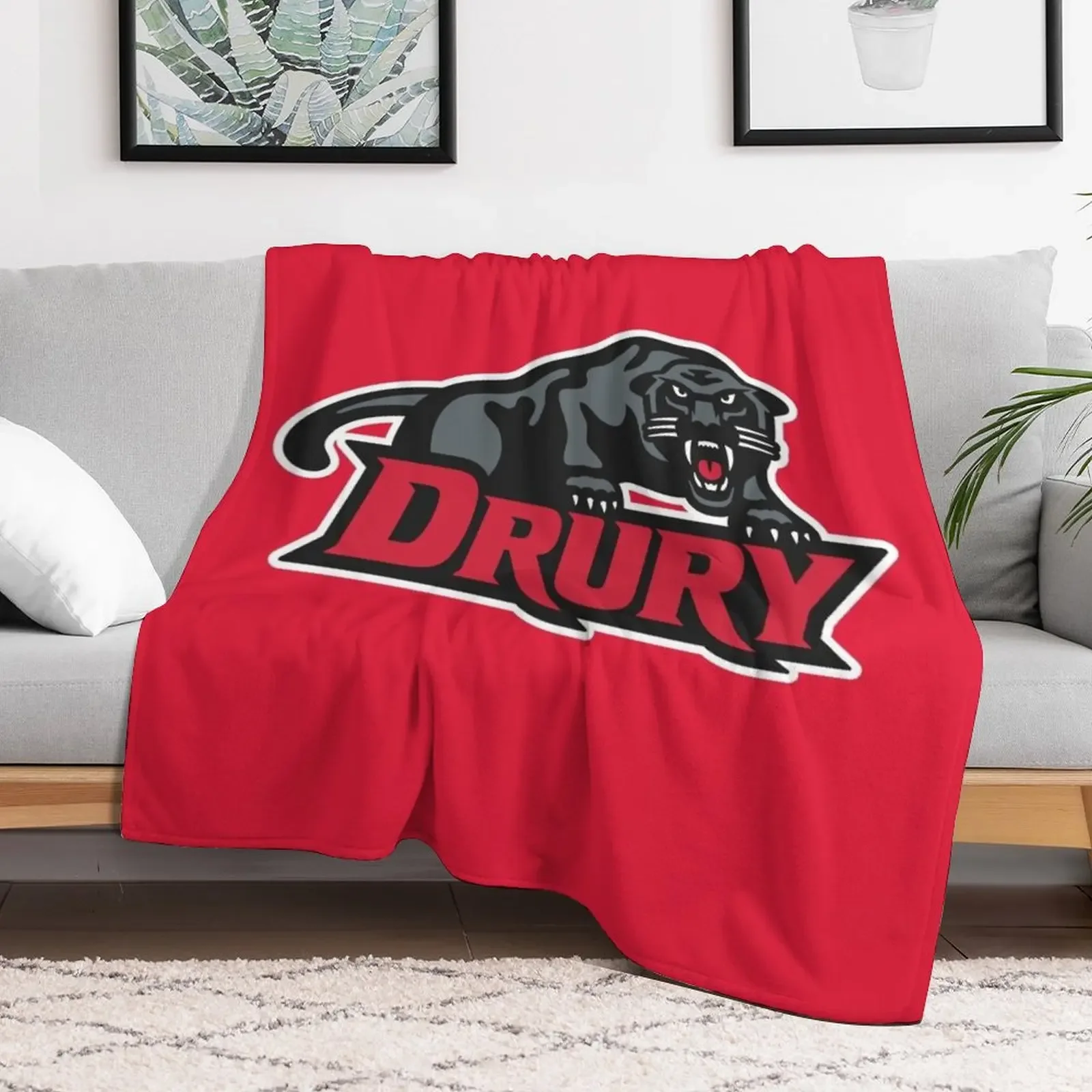 The Drury Athletics Throw Blanket Baby Nap Decorative Sofa Blankets